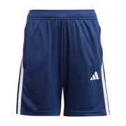 Adidas Trio Essentials Kids Shorts Navy Blue Red -