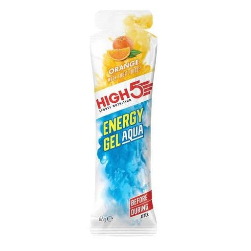 High5 Energy Gel Aqua package on a white background