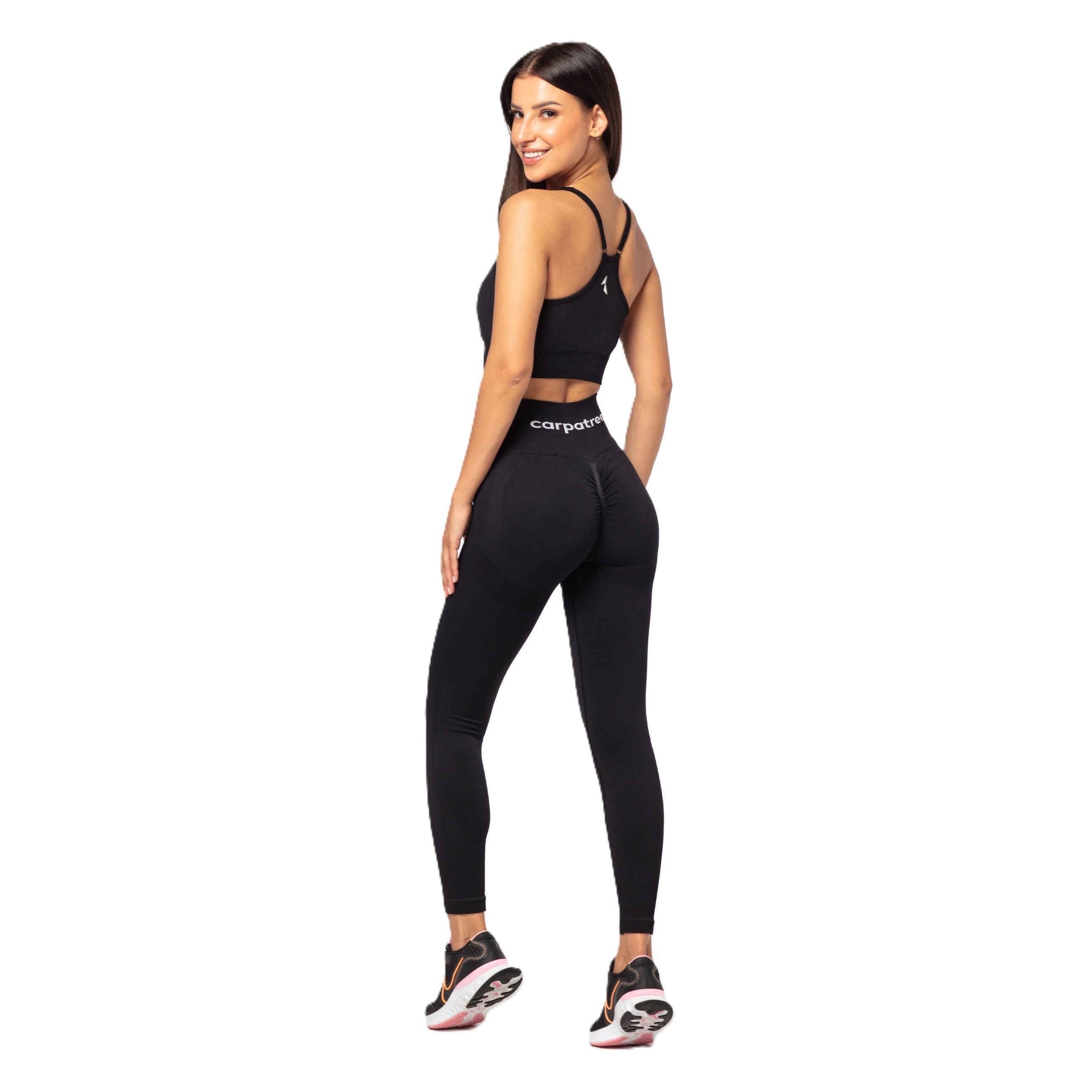 Carpatree Allure Seamless Leggings Black