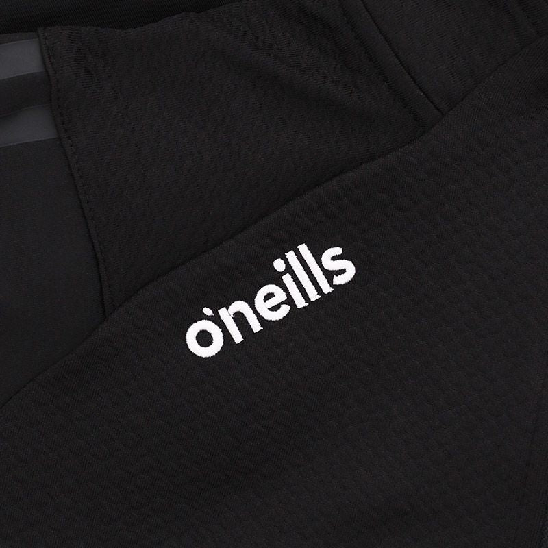 O'Neills Focus Brushed Half Zip Top Black White