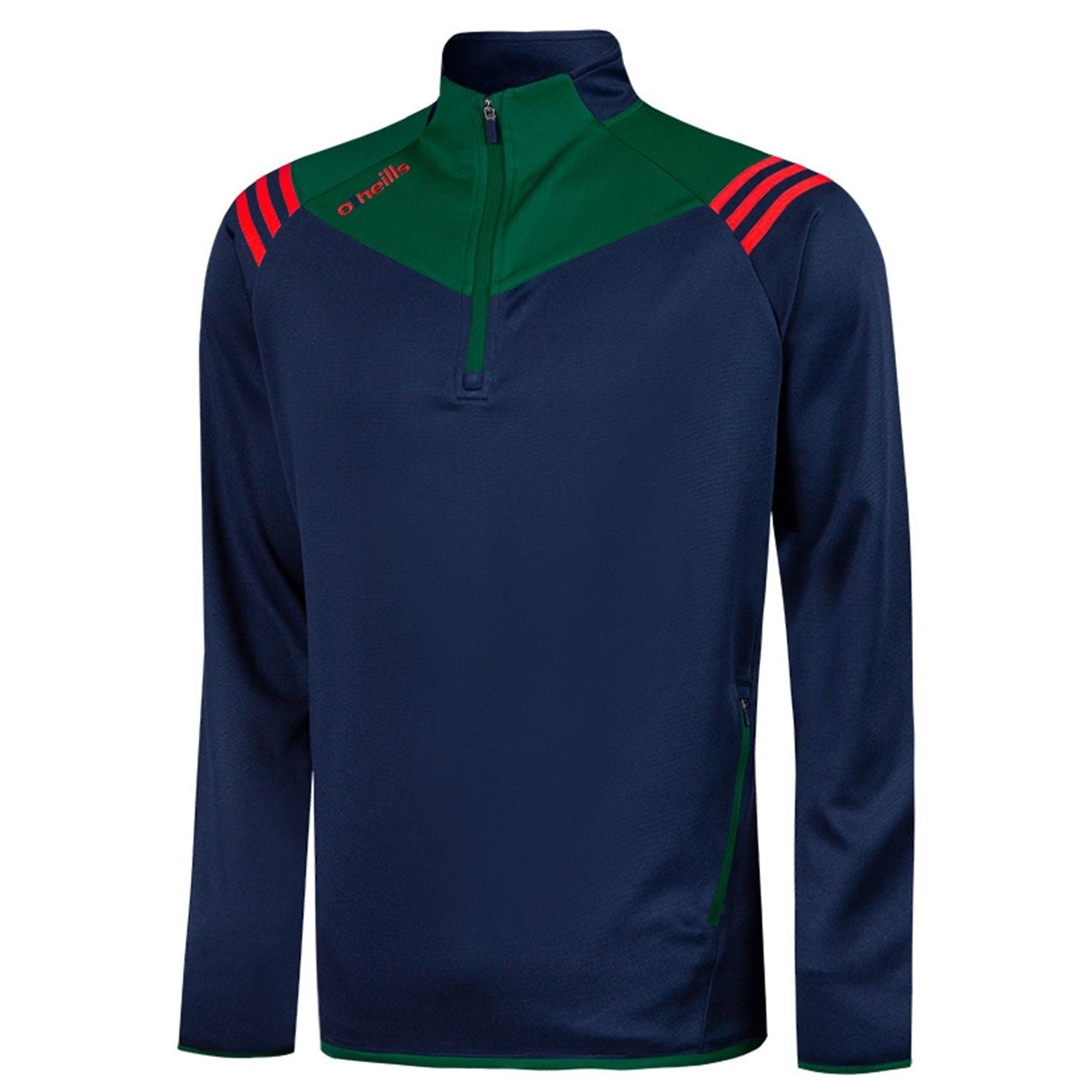 O'Neills Colorado Squad Half Zip (navy Bottle Red)