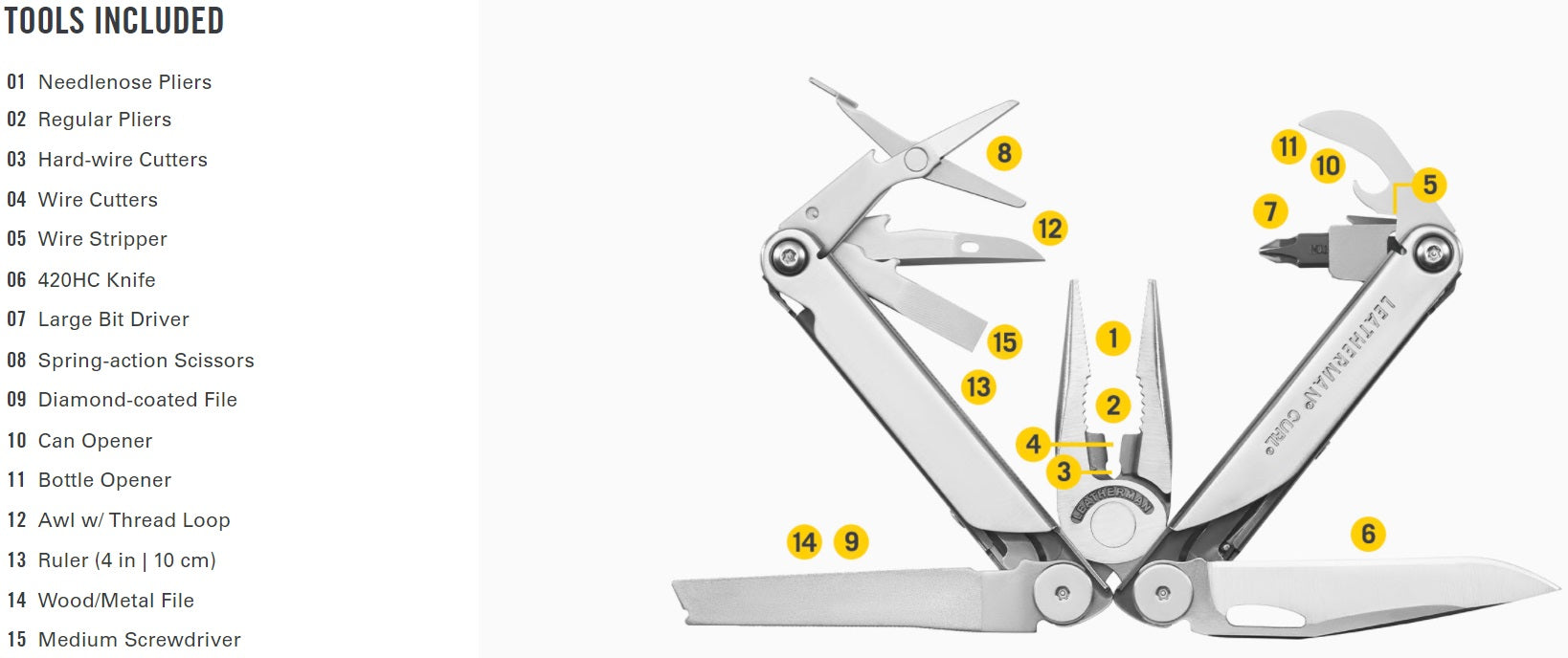 Leatherman Curl® Multi-Tool