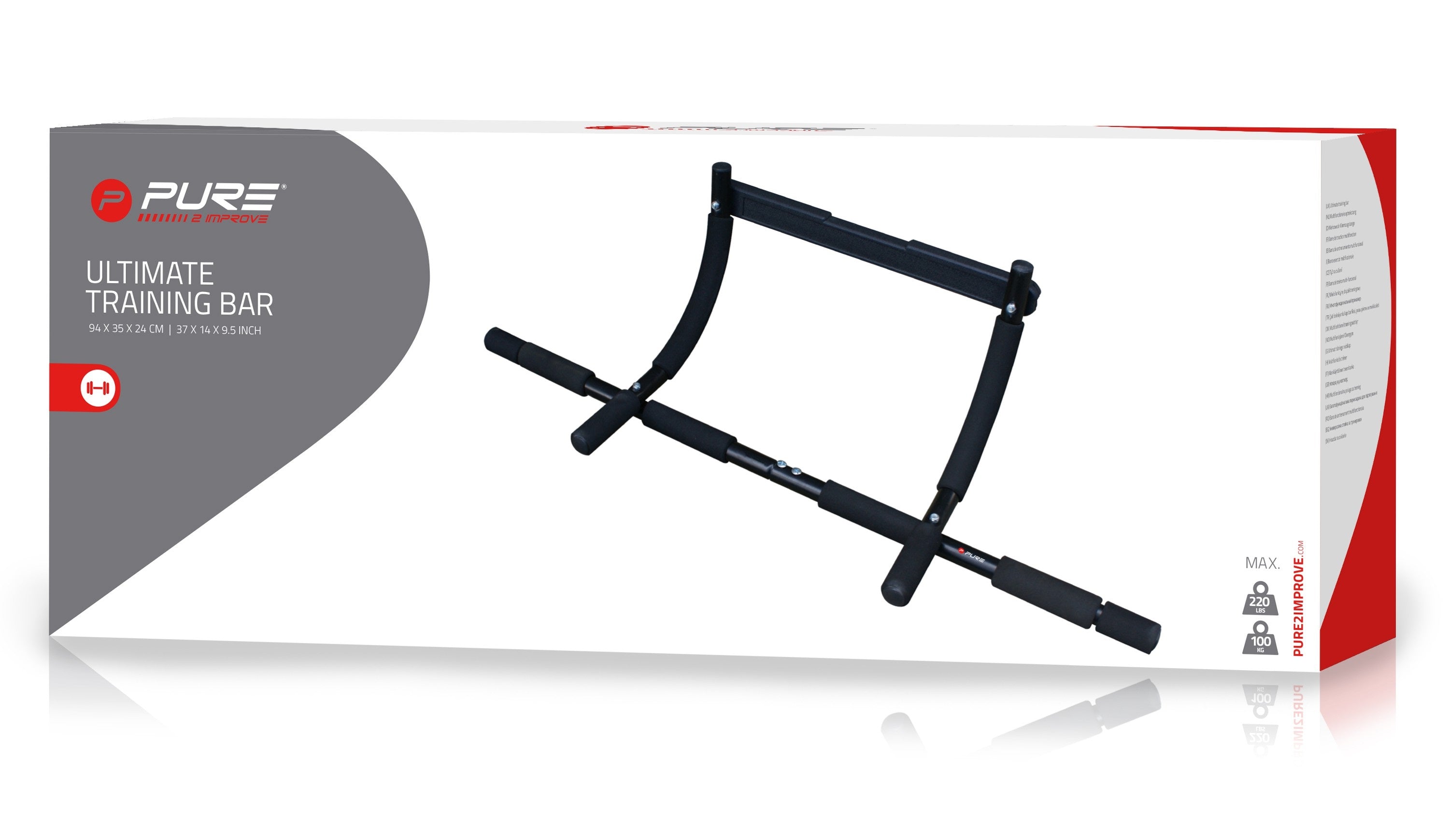 Pure2Improve P2I Exercise Gymbar