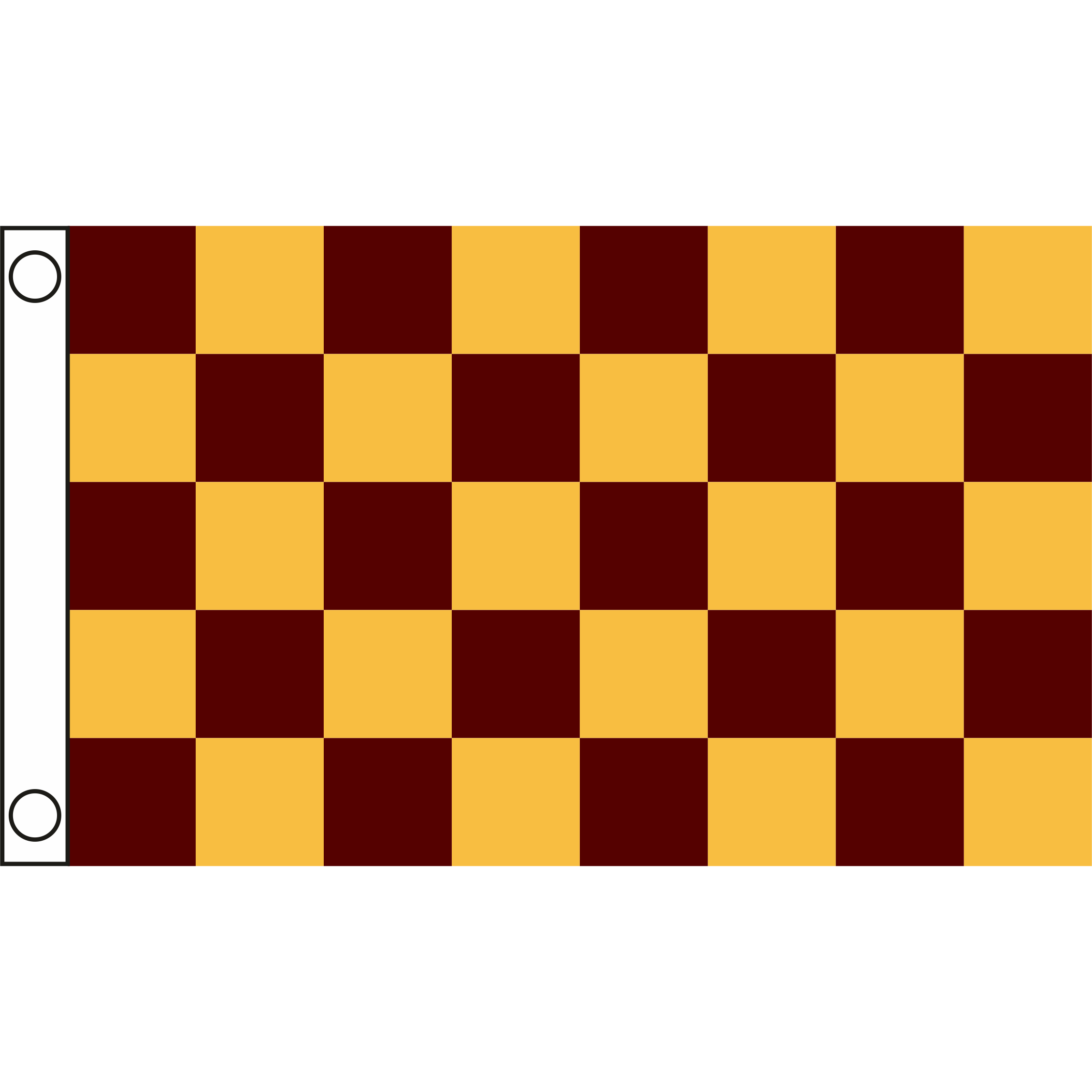 TCF 5X3 Checker Flag Maroon Amber
