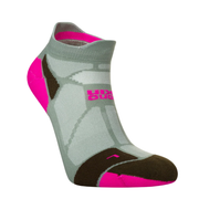 Hilly Marathon Fresh Socklet Sage Fluo Pink