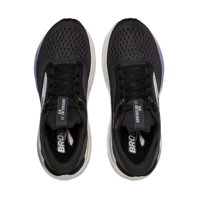 Brooks Adrenaline GTS 24 Women' Running Shoes Ebony Blue Heron Silver