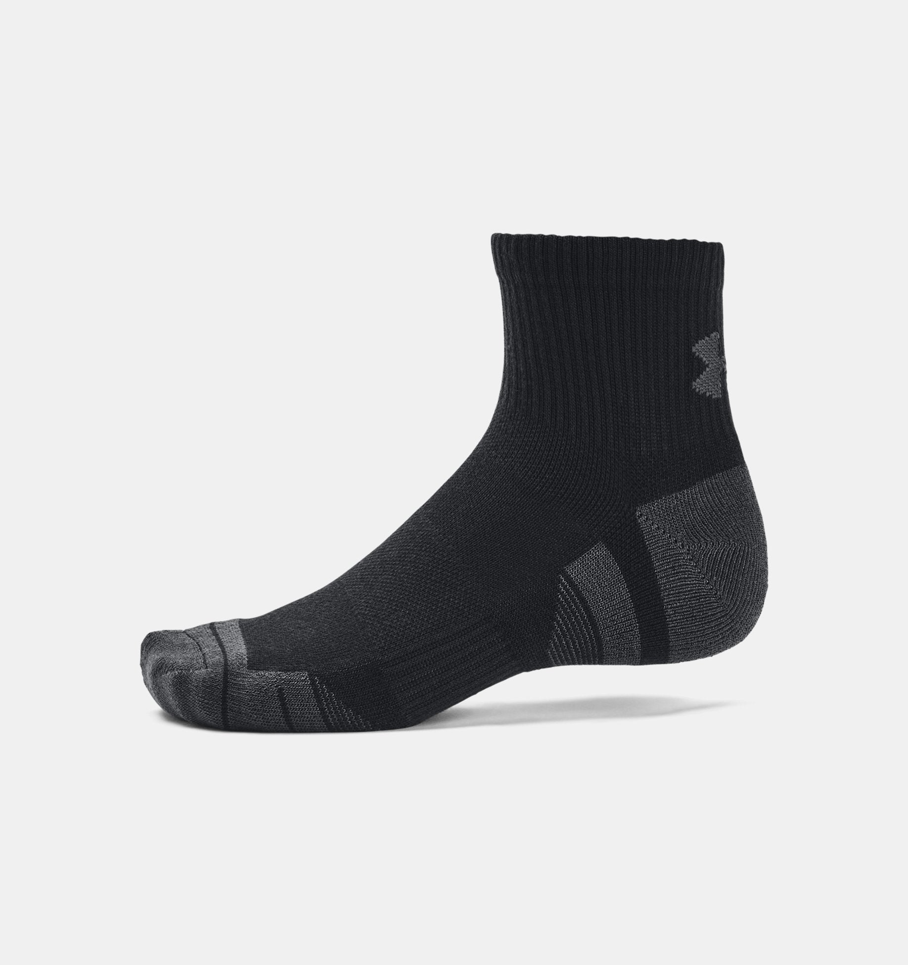 Under Armour Performance Tech 3 Pack Quarter Socks