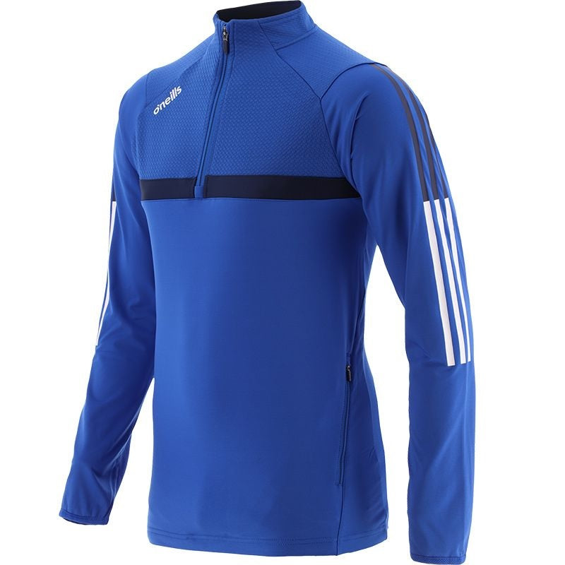 O'Neills Focus Brushed Half Zip Top Royal White
