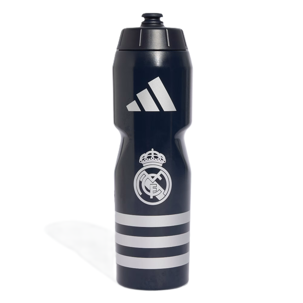 Adidas Real Madrid Water Bottle Legend Ink Matte Silver