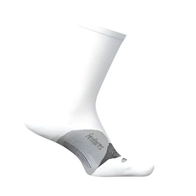 Feetures Elite Min Crew LC White