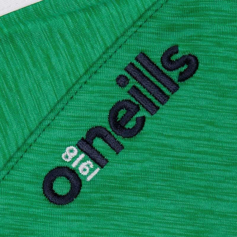 O'Neills Kasey 3 Stripe Brushed Half Zip (Navy Melange Green White)