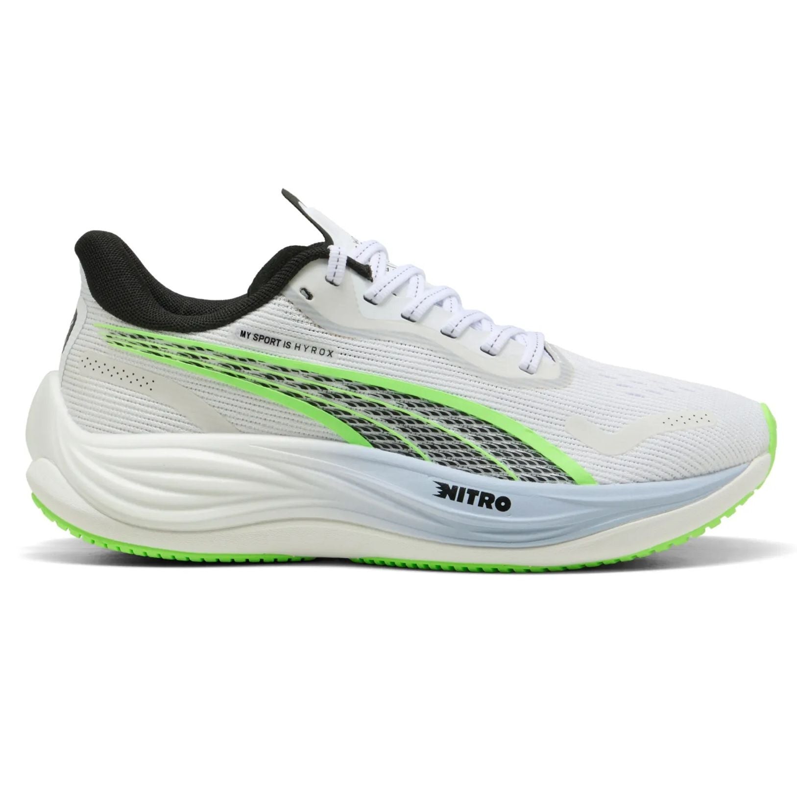 Puma Velocity Nitro Hyrox Women's Running Shoes White Green