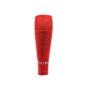 Precision Plain Pro Footless Sleeve Socks Red