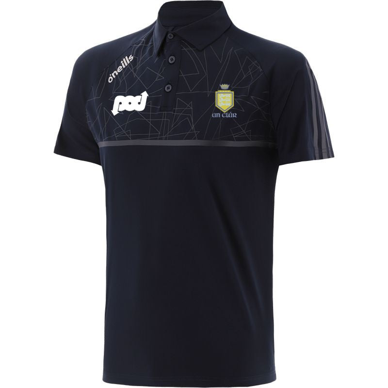 O'Neills Clare GAA Synergy Polo Marine White