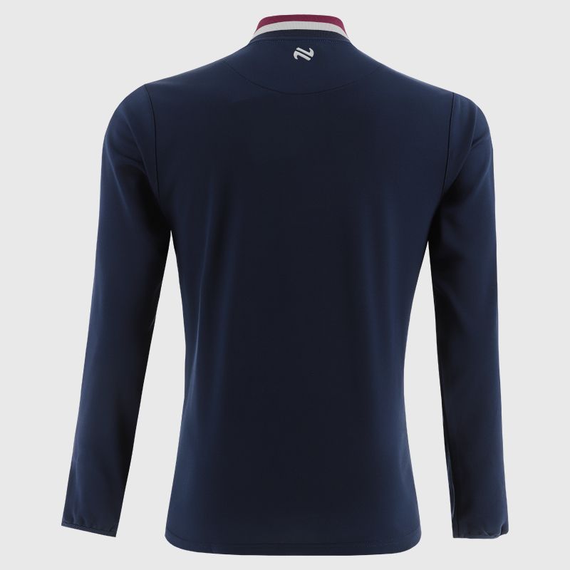 O'Neills Dromore Squad Half Zip Navy Maroon White
