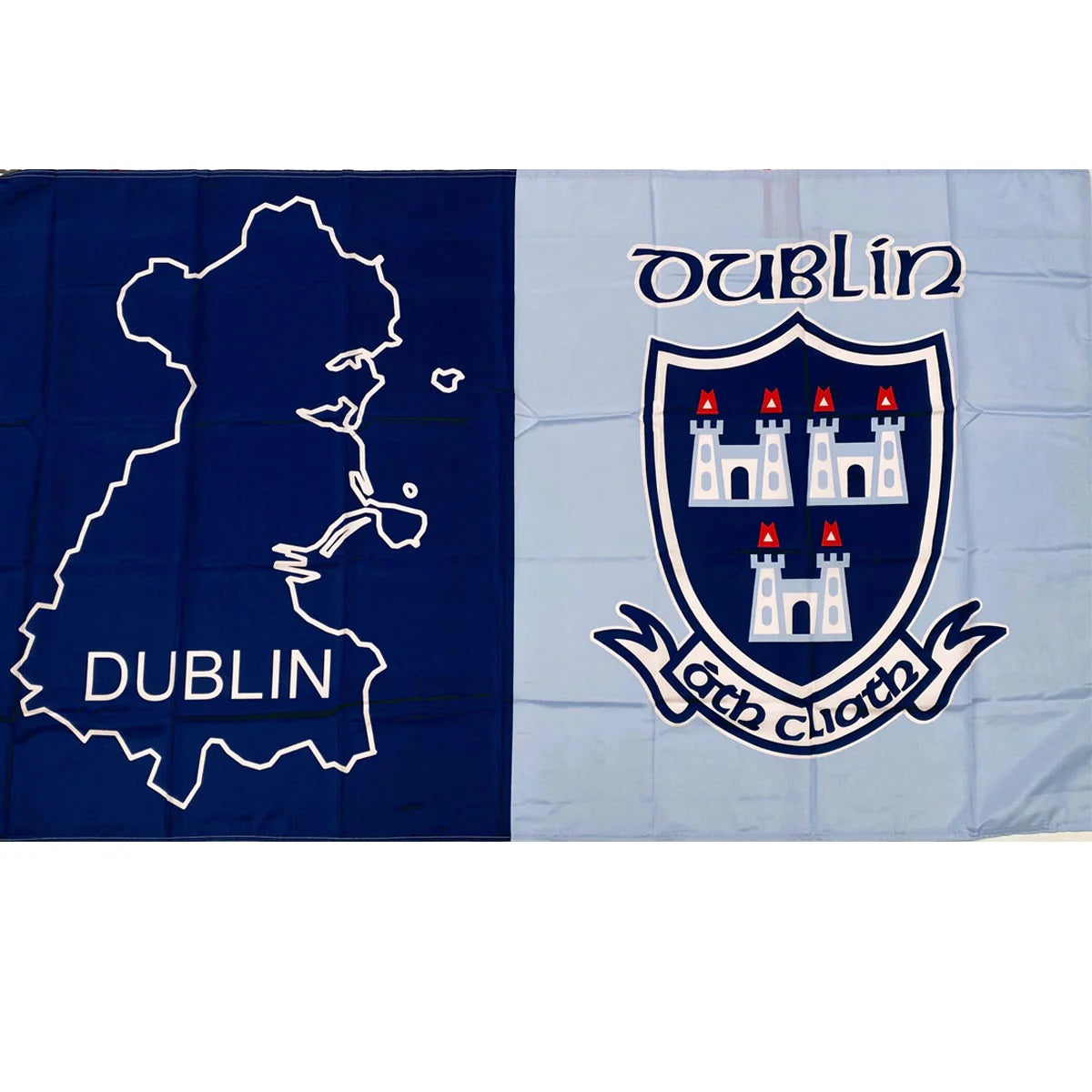 TCF Dublin Crested 5X3 Flag