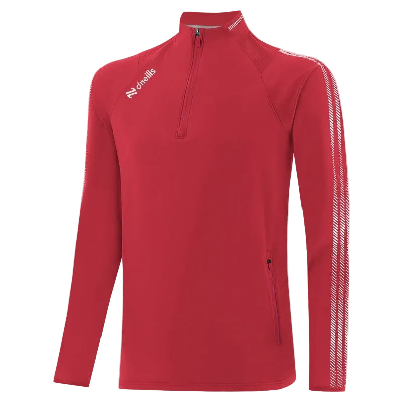 O'Neills Dynamo Brushed Half Zip Top Red White