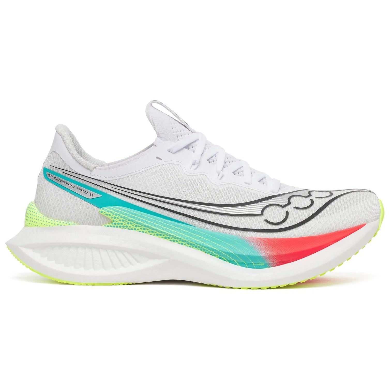 Saucony Endorphin Pro 5 Men's Running Shoes White Multi