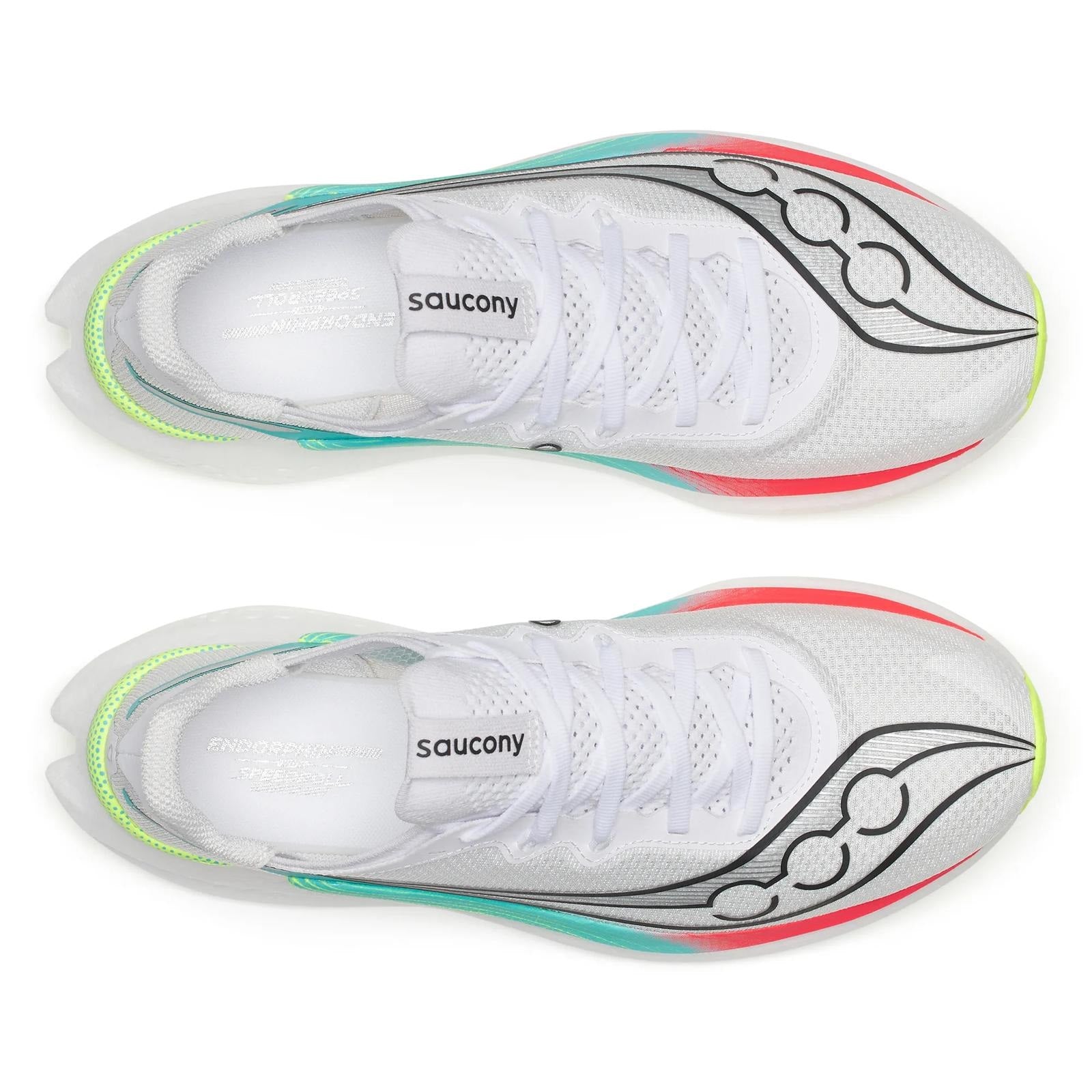 Saucony Endorphin Pro 5 Men's Running Shoes White Multi