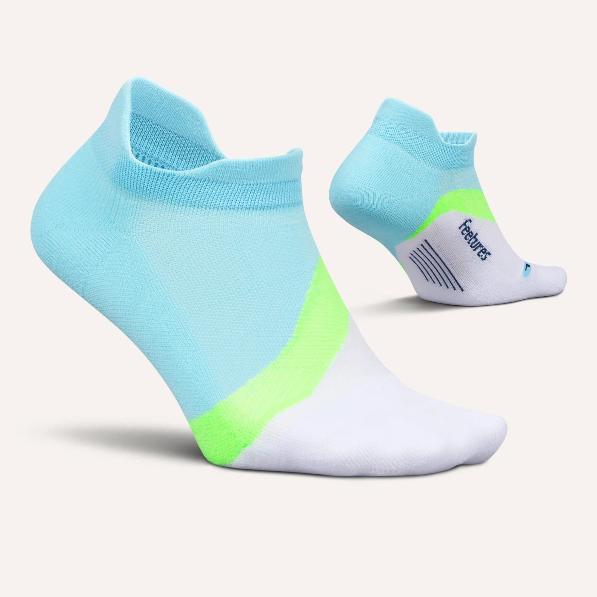 Feetures Elite Light Cushion Tab Socks Cool Plunge