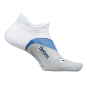 Feetures Elite Light Cushion Tab Socks White Tide