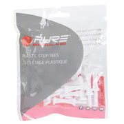 Pure2improve Step Plastic Golf Tees Bag of 25