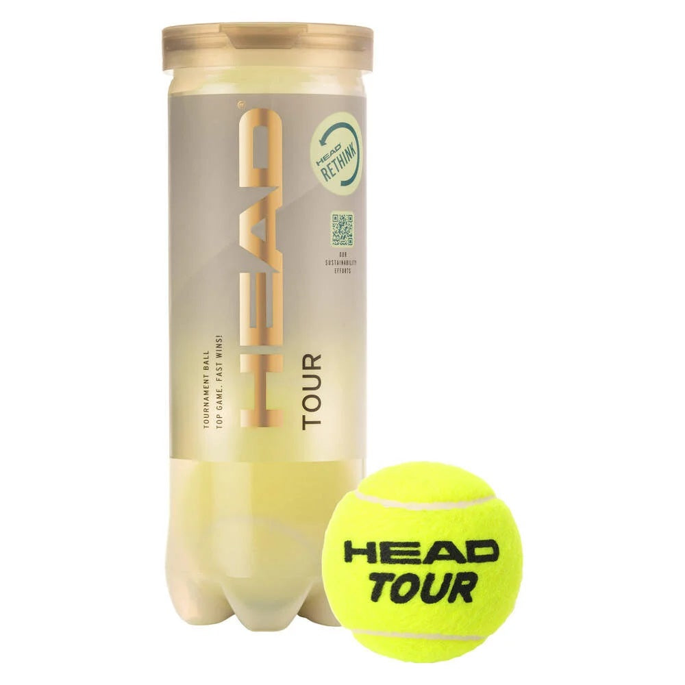 Head Tour Tennis Balls 3 Pack