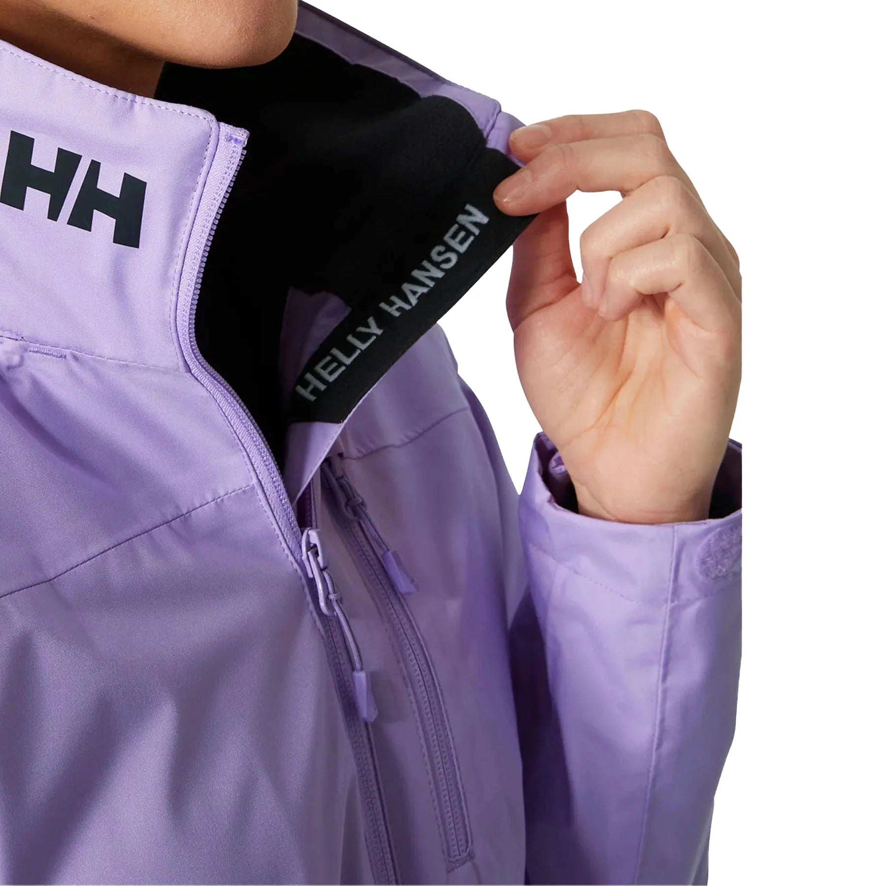 Helly Hansen Women's Crew Hooded Midlayer Jacket Heather