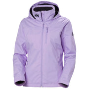 Helly Hansen Women's Crew Hooded Midlayer Jacket Heather