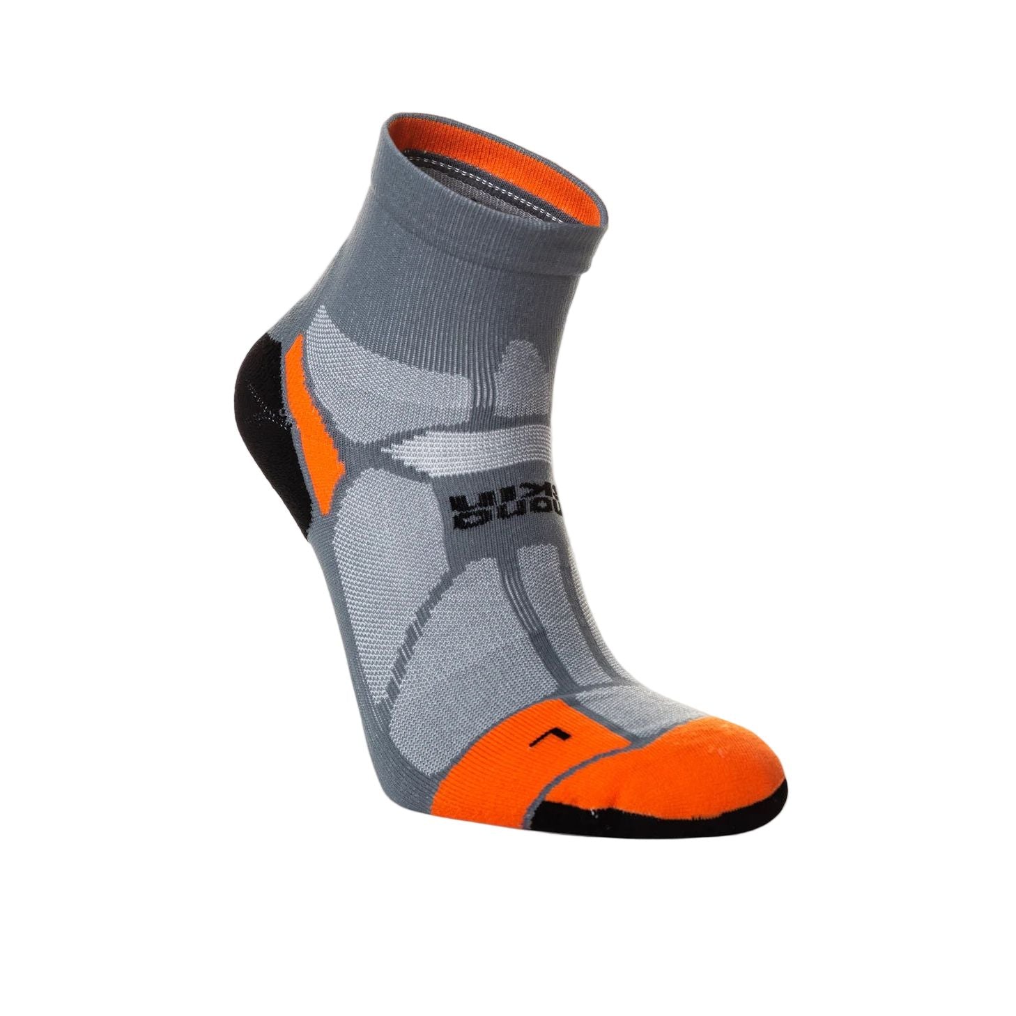 Hilly Marathon Fresh Anklet Granite Orange