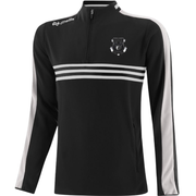 O'Neills Doonbeg GAA Dromore Squad Half Zip Black White