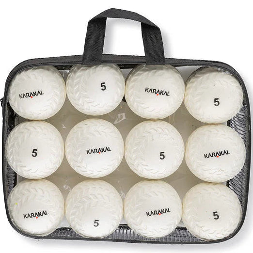 Karakal Speed Ball White 12 Pack
