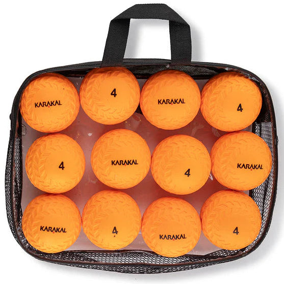 Karakal Speed Ball Orange 12 Pack