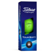 Titleist Tour Soft Golf Balls 3 Pack Green