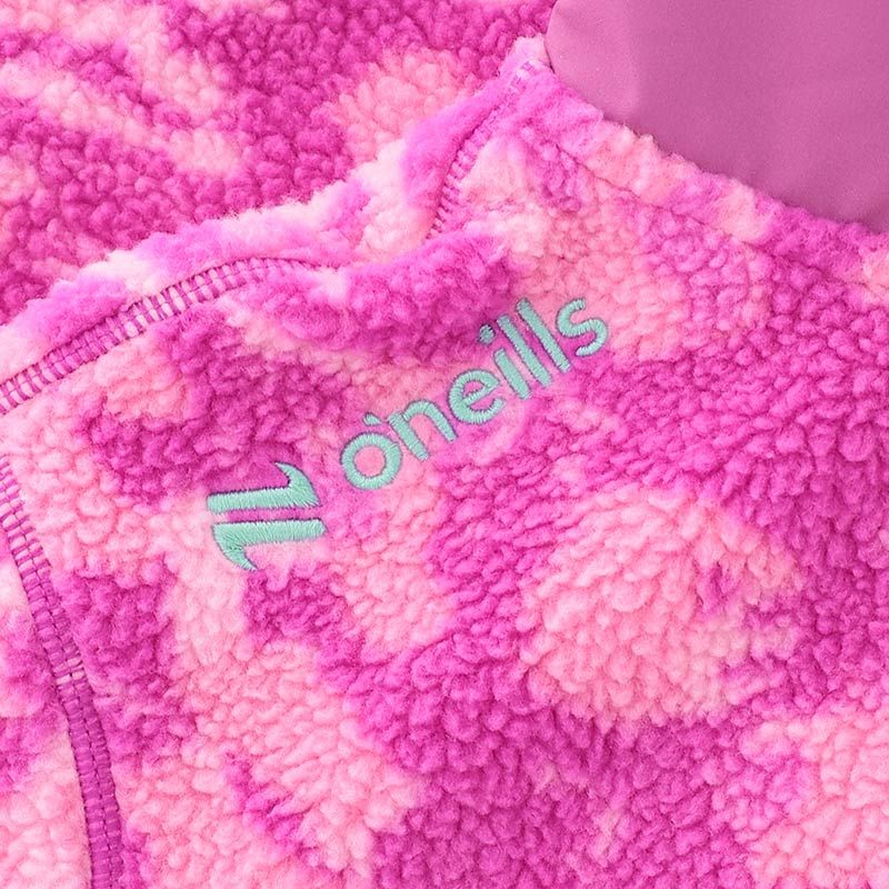 O'Neills Clare GAA Ladies Imperium Sherpa Half Zip Fleece Top