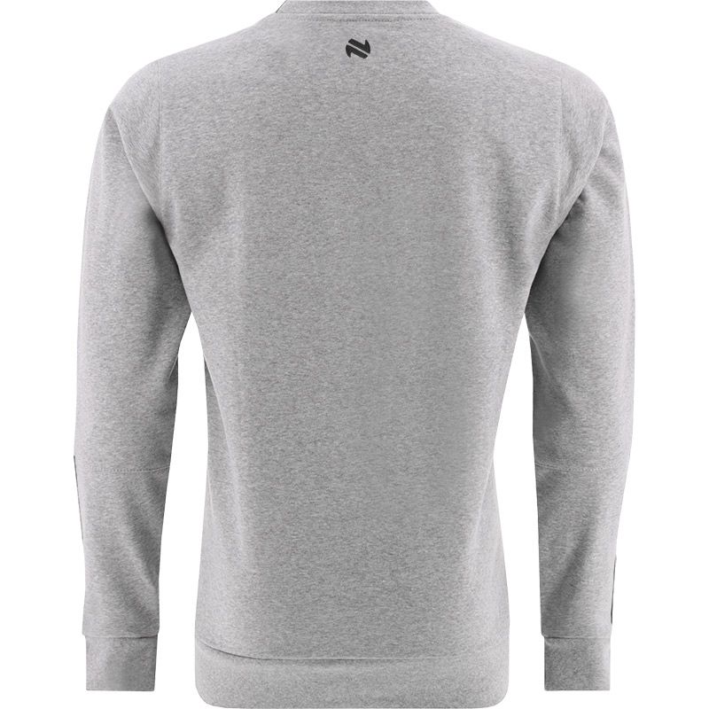 O'Neills Jenson Crew Neck Fleece Sweatshirt | Grey Black