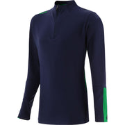 O'Neills Jenson Brushed Half Zip Navy Green