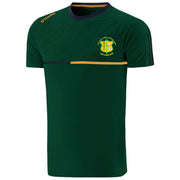 O'Neills Kilmihil GAA Synergy Tee Shirt Bottle Green Amber