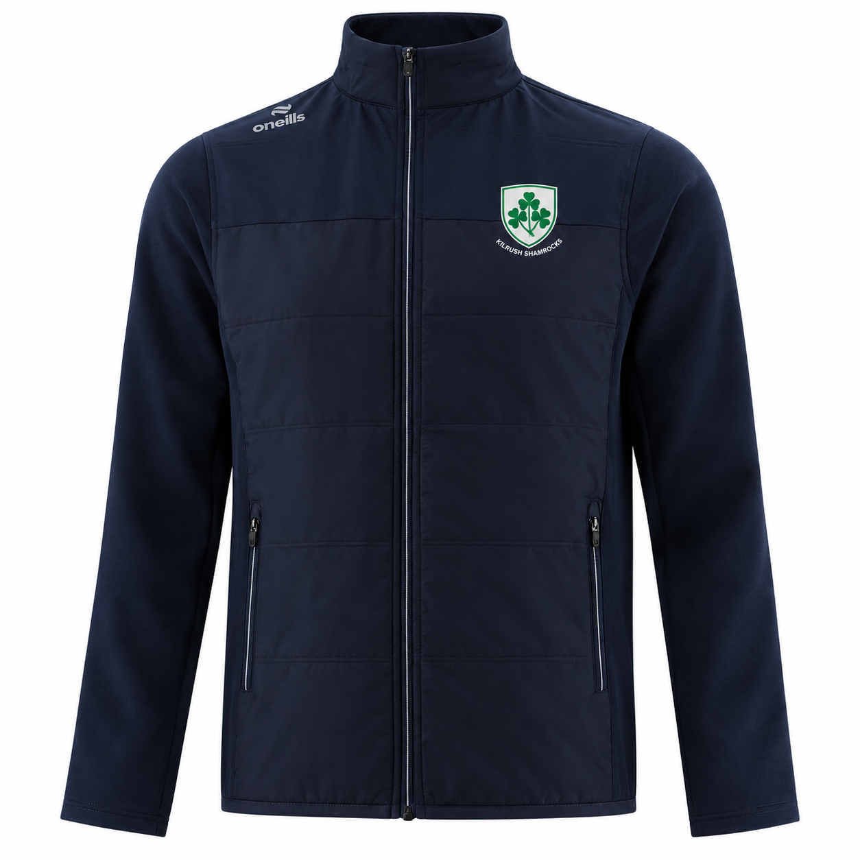 O'Neills Kilrush Shamrocks GAA Zephyr Lightweight Padded Jacket