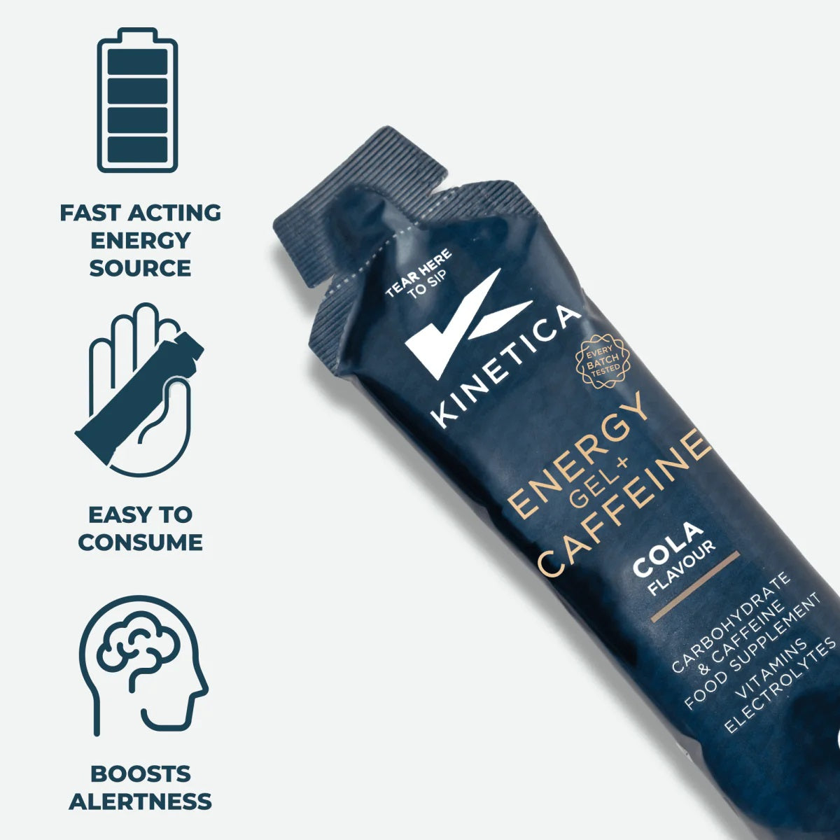 Kinetica Energy Caffeine Gel 70g