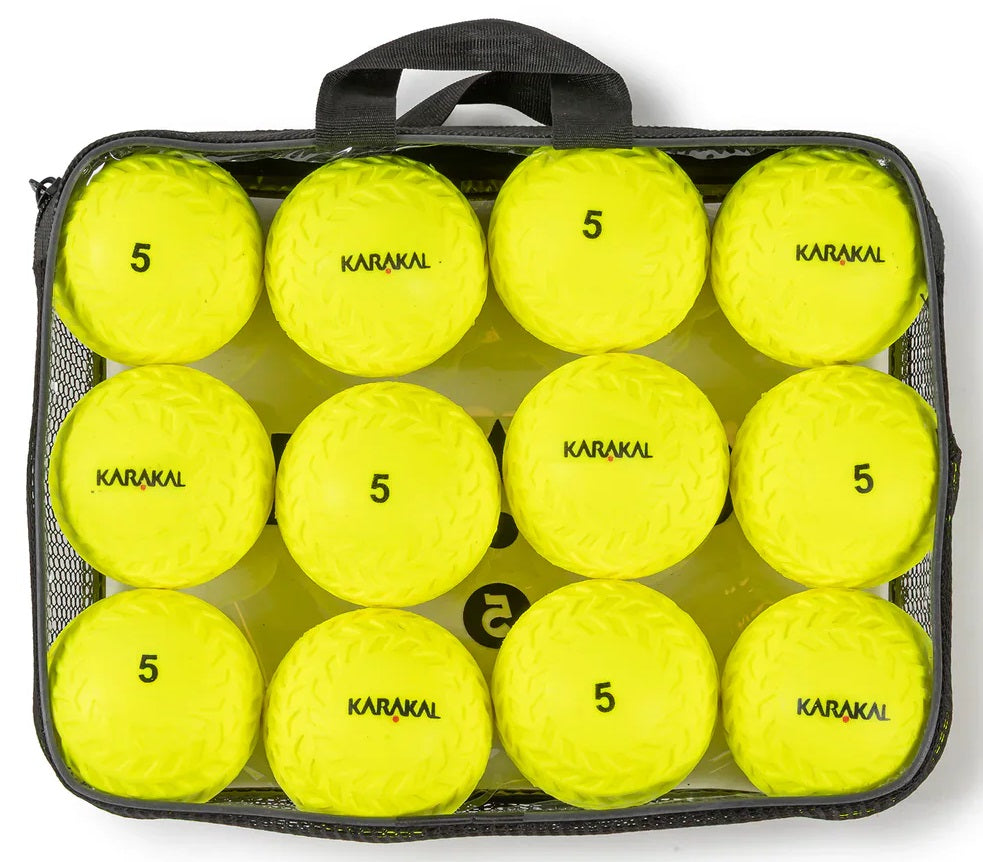 Karakal Speed Ball Yellow 12 Pack