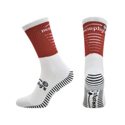 Murphys Pro Mid GAA Grip Socks Maroon White