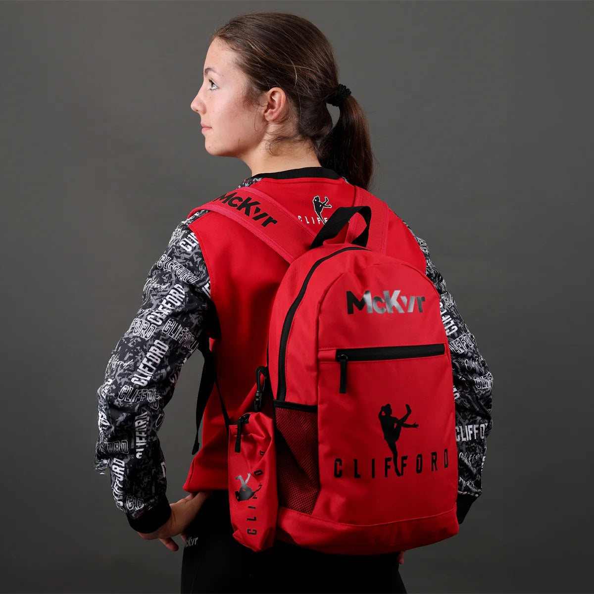 McKvr David Clifford Back Pack - Red