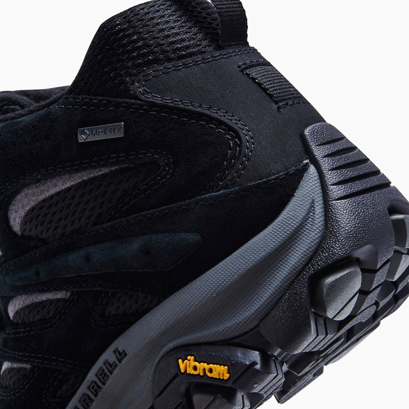 Merrell Moab 3 Mid GORE-TEX® Mens Hiking Boots Black Grey