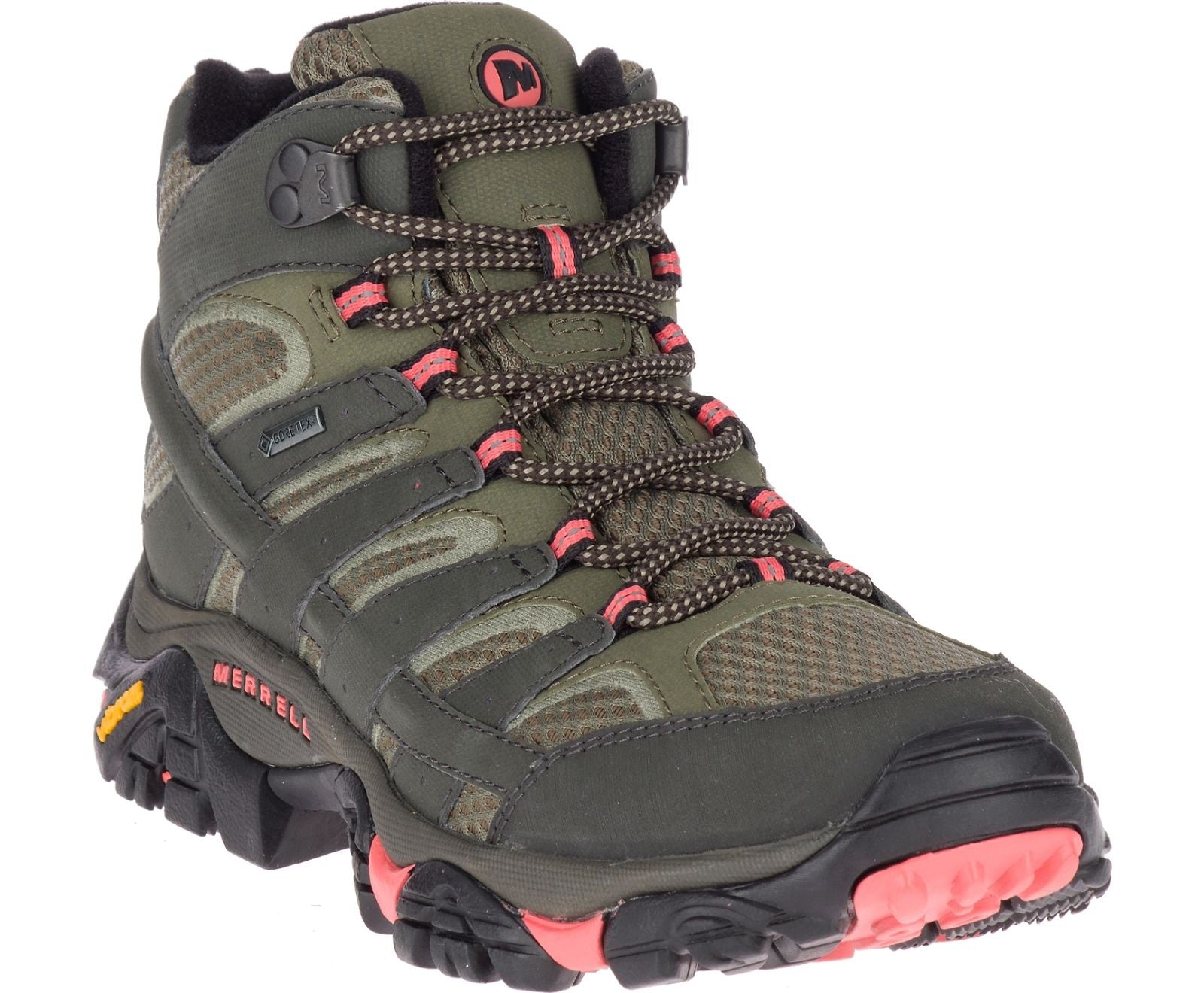 Merrell Moab 3 Mid GORE-TEX® Women's Hiking Boots Beluga Olive