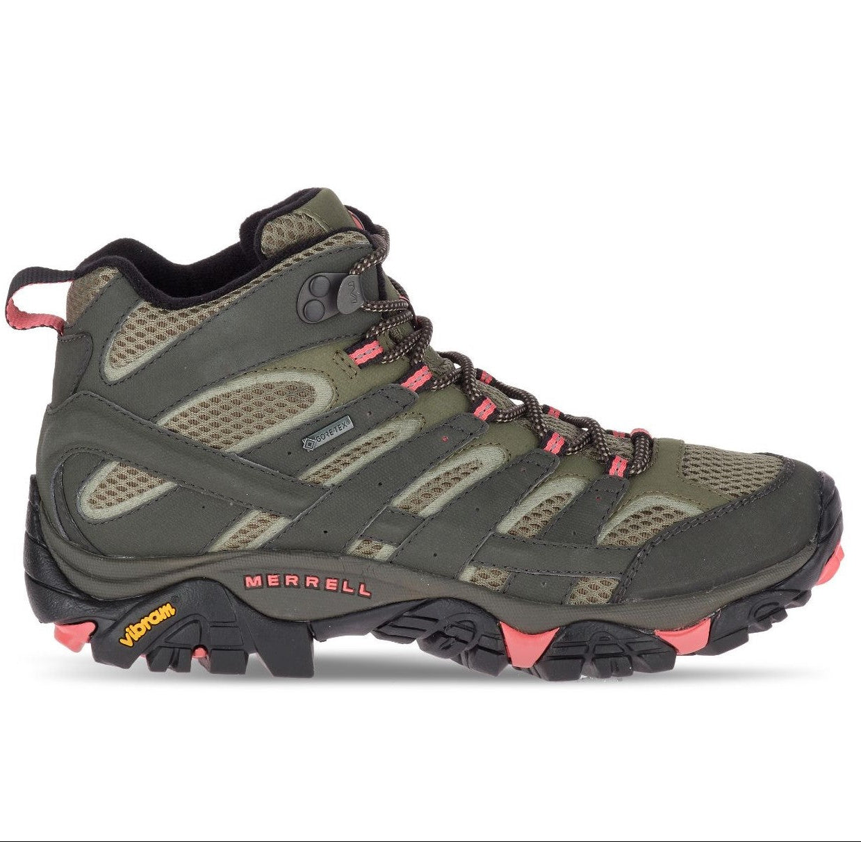 Merrell Moab 3 Mid GORE-TEX® Women's Hiking Boots Beluga Olive