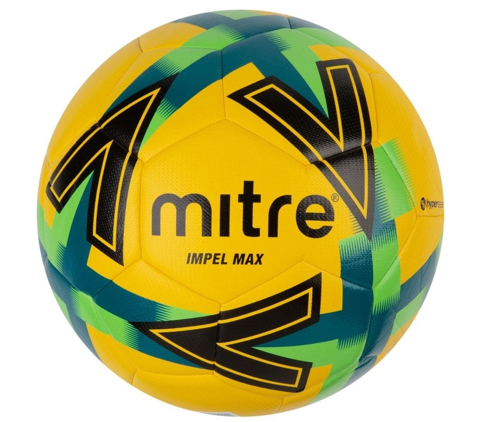 Mitre Impel Max Training Ball Yellow Green