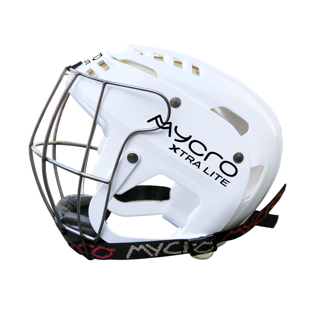 Mycro Hurling Helmet Plain White