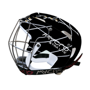 Mycro Hurling Helmet Splash Black White