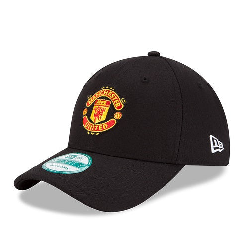 Black cap with Manchester United logo on a white background